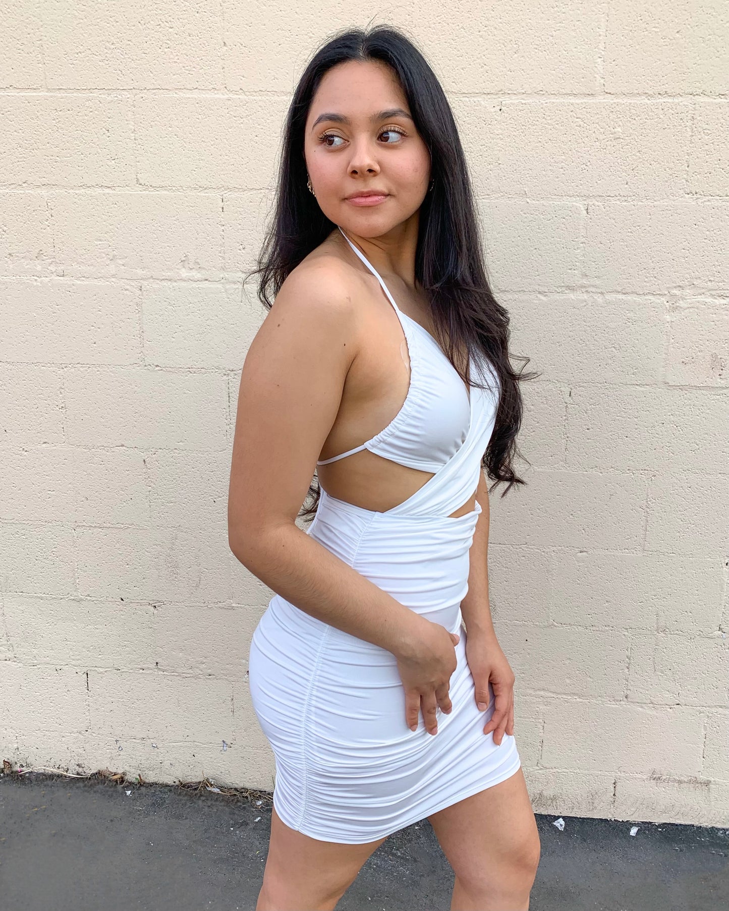 Shelly Dress (White)