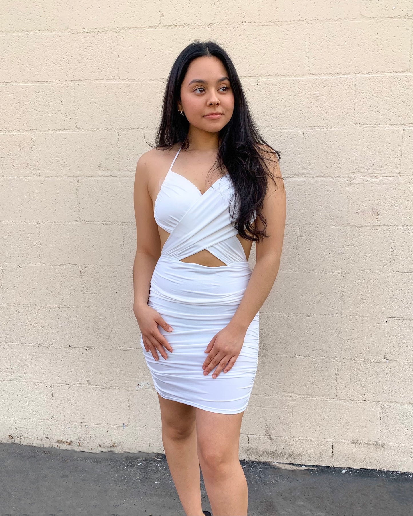Shelly Dress (White)